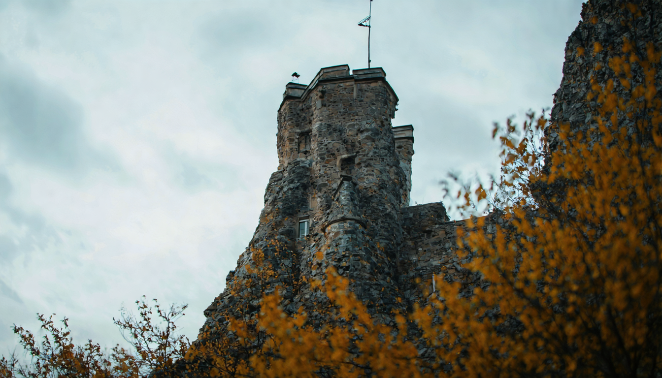 Die Architektur von Felsen Towerk